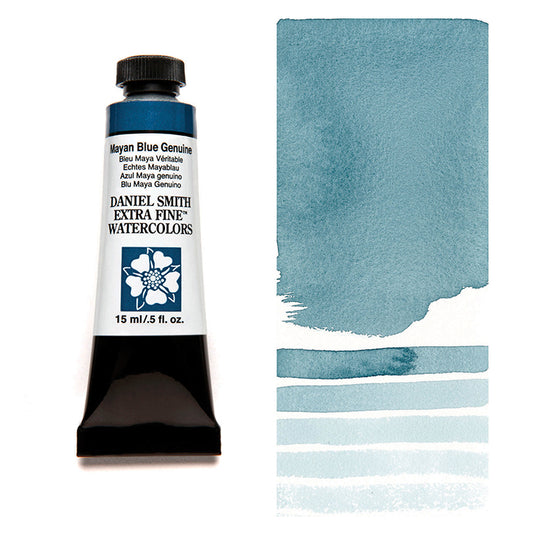 Daniel Smith Extra Fine Watercolor Mayan Blue Genuine 15ml