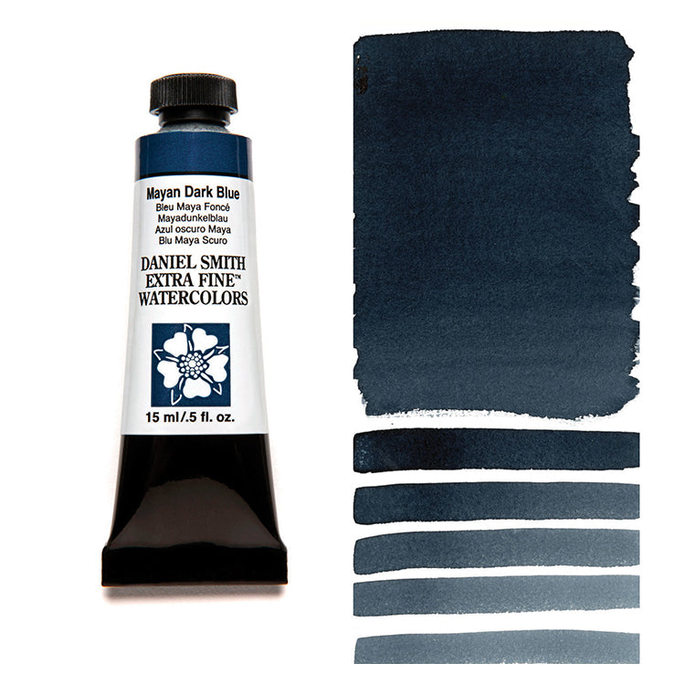 Daniel Smith Extra Fine Watercolor Mayan Dark Blue 15ml
