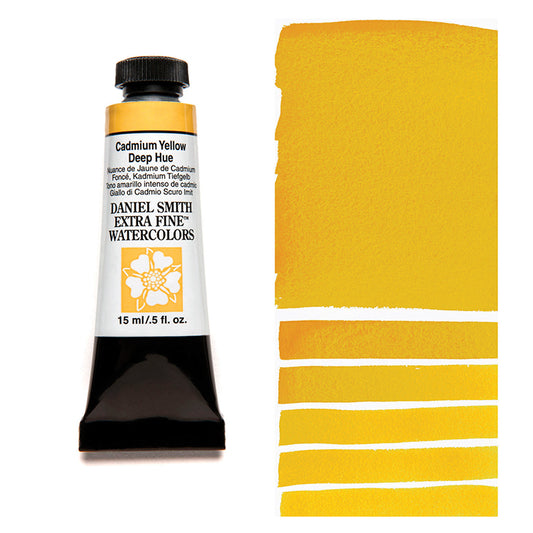 Daniel Smith Extra Fine Watercolor Cadmium Yellow Deep Hue
