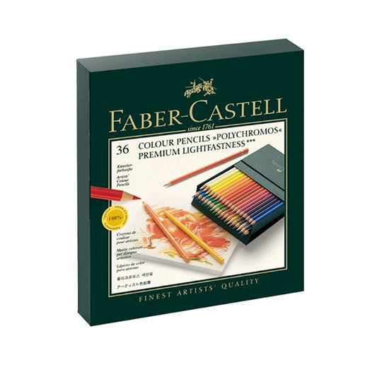 Faber Castell Polychromos Pencil Set Tin of 36