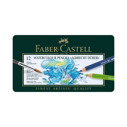 Faber Castell Albrecht Durer Watercolor Pencil Tin of 12