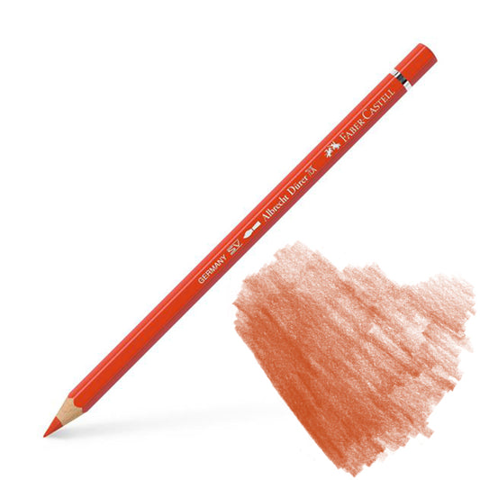 Faber Castell Albrecht Durer Watercolor Pencil 117 Light Cadmium Red