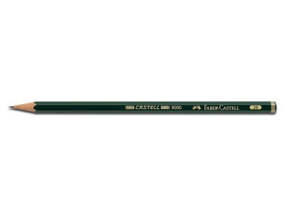 Faber-Castell 9000 Drawing Pencil 2B