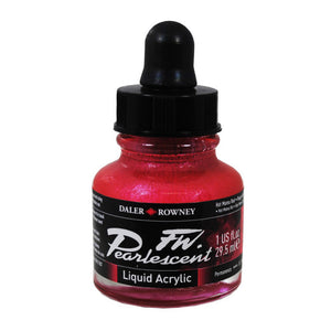 Daler Rowney FW Acrylic Ink 1oz Hot Mama Red