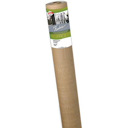 Fredrix PRO Series 136 Unprimed Coarse Linen Canvas Roll 54in x 6yds