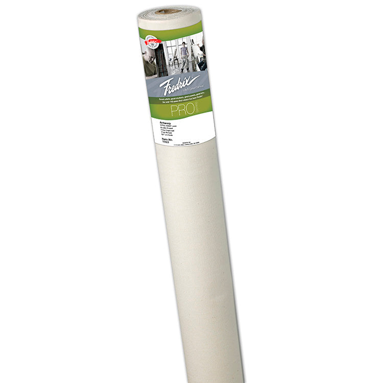 Fredrix PRO Series 190 Antwerp Primed Belgian Linen Canvas Roll 52in x 6yds