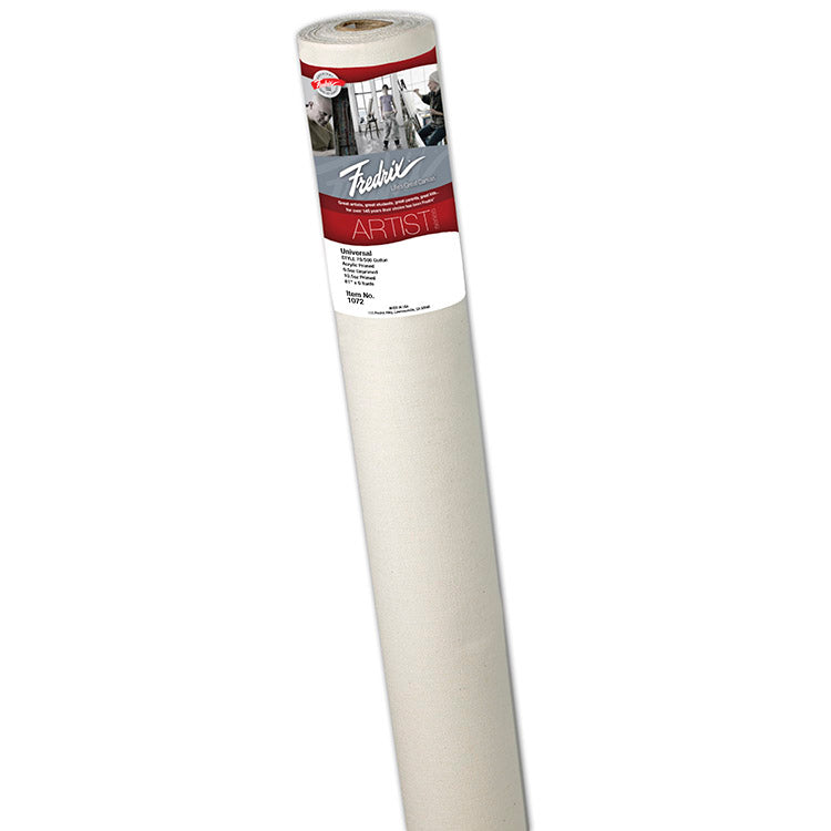 Fredrix Series 70/580 Universal Primed Cotton Canvas Roll 61in x 3yds