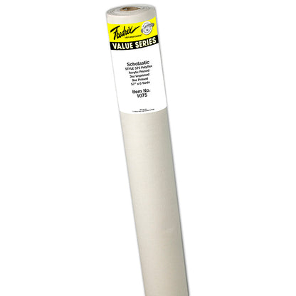 Fredrix Series 575 Scholastic Primed Polyflax/Cotton Canvas Roll 57in x 3yds
