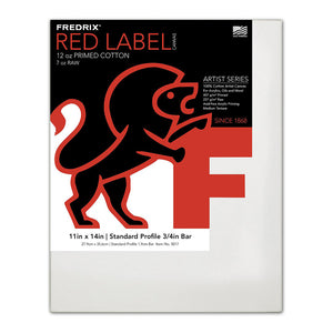 Fredrix Red Label Canvas 11x14 6 Pack