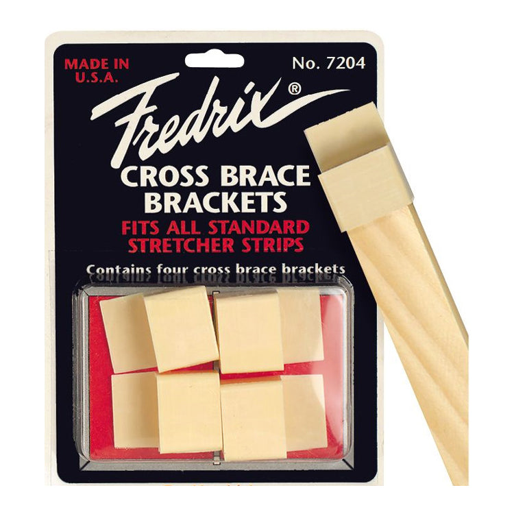 Fredrix Stretcher Bar Cross Brace Brackets 220 Pack