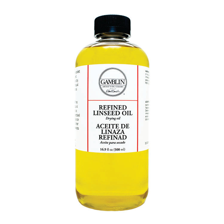 Gamblin Refined Linseed Oil 16 oz