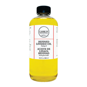 Gamblin Refined Linseed Oil 16 oz