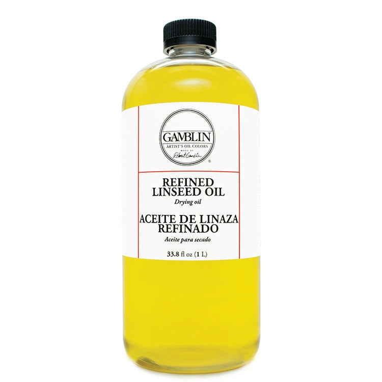 Gamblin Refined Linseed Oil 32 oz