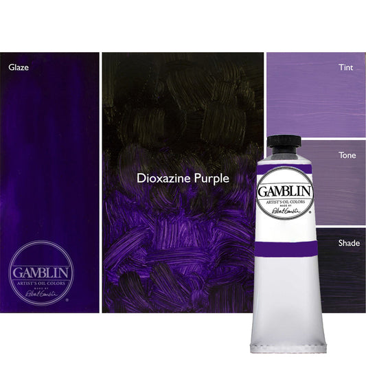 Gamblin Artist Oil Color 37ml Dioxazine Purple