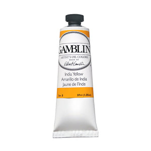 Gamblin Artist Oil Color 37mll India Yellow