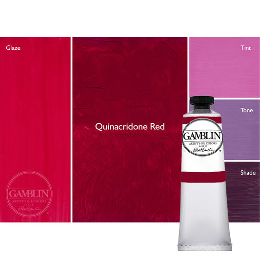 Gamblin Artist Oil Color 37ml Quinacridone Red
