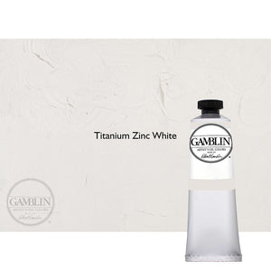 Gamblin Artist Oil Color 37ml Titanium Zinc White