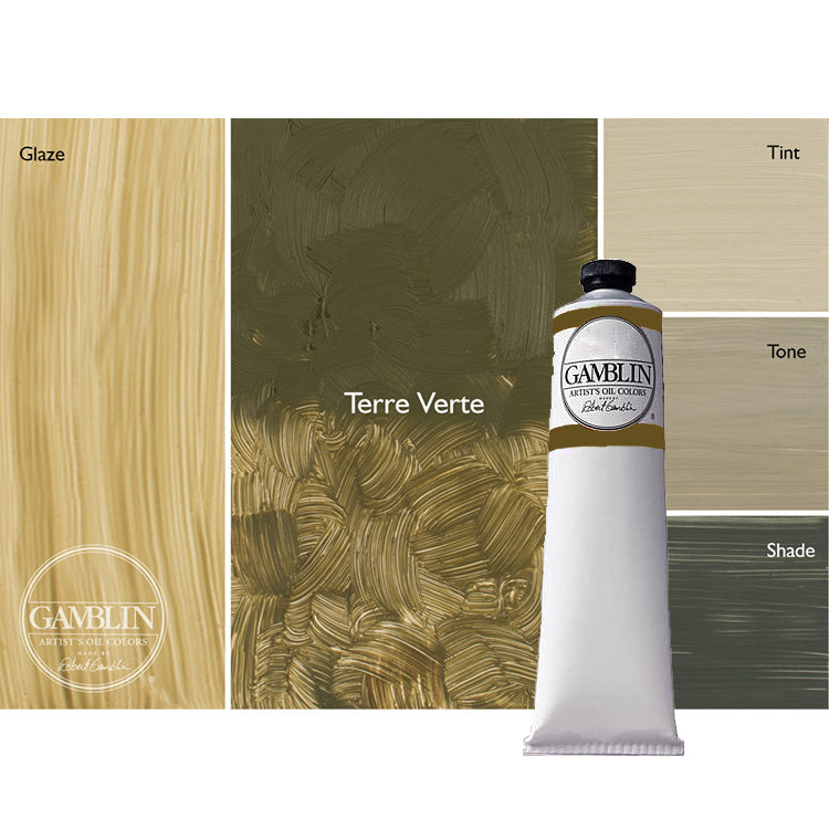 Gamblin Artist Oil Color 150ml Terre Verte