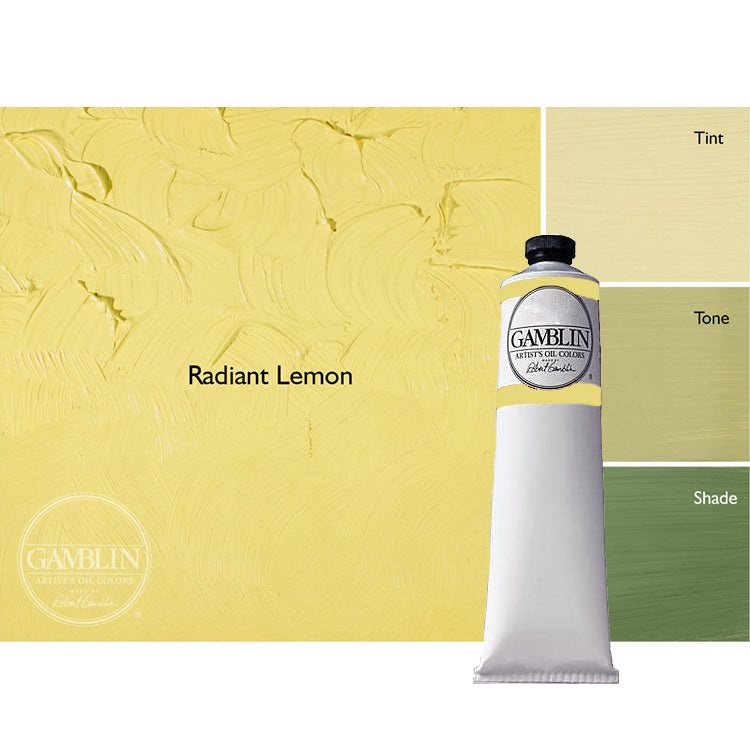 Gamblin Artist Oil Color 150ml Radiant Lemon
