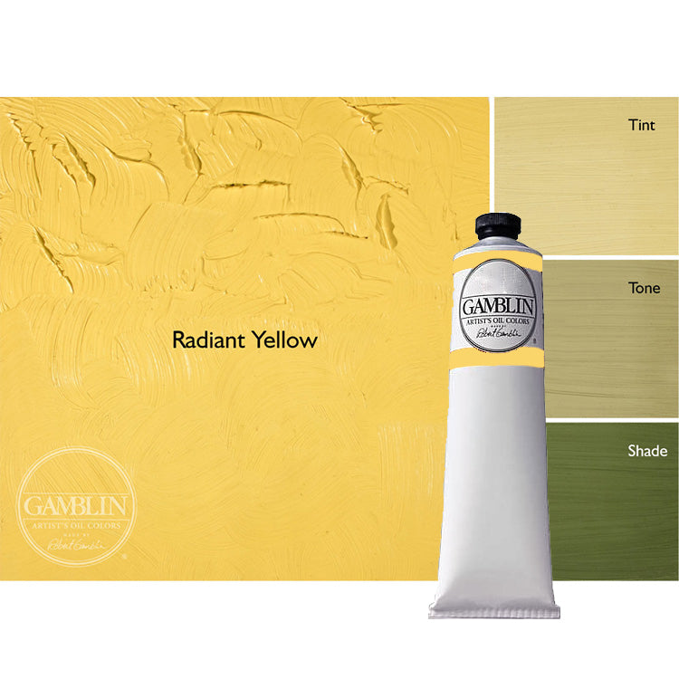 Gamblin Artist Oil Color 150ml Radiant Yellow