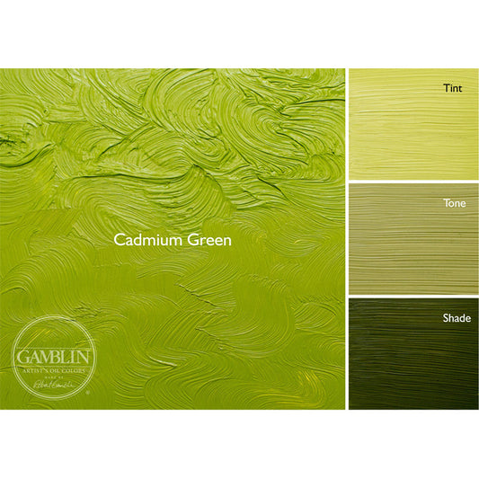 Gamblin 1980 Oil Color 150ml Cadmium Green ⚠️