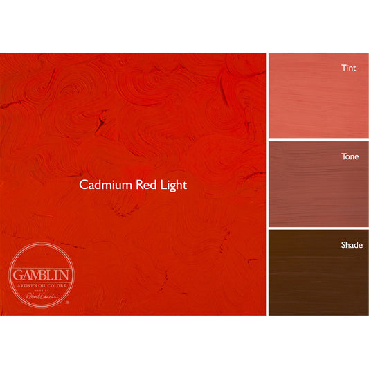 Gamblin 1980 Oil Color 150ml Cadmium Red Light ⚠️