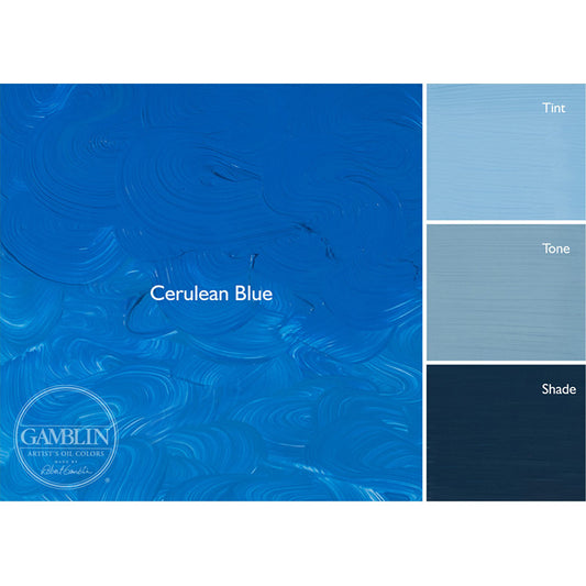 Gamblin 1980 Oil Color 150ml Cerulean Blue ⚠️