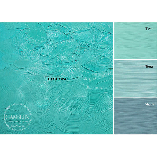 Gamblin 1980 Oil Color 150ml Turquoise