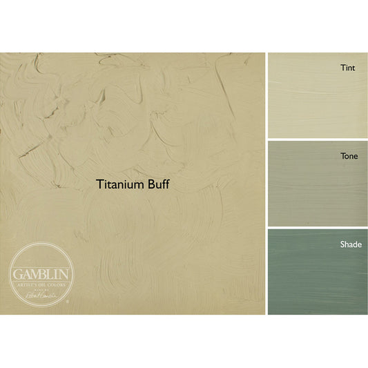 Gamblin 1980 Oil Color 150ml Titanium Buff