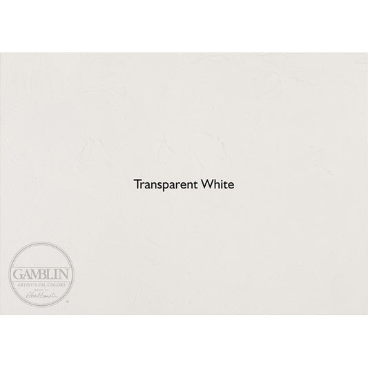 Gamblin 1980 Oil Color 150ml Transparent White