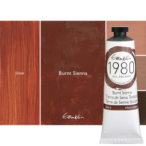 Gamblin 1980 Oil 37Ml Burnt Sienna