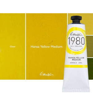 Gamblin 1980 Oil 37Ml Hansa Yellow Medium