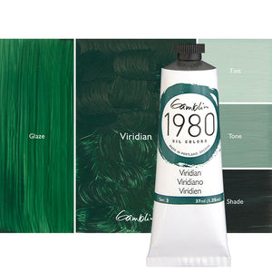 Gamblin 1980 Oil 37Ml Viridian