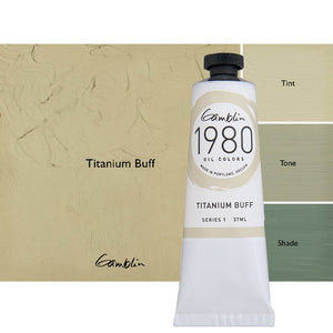 Gamblin 1980 Oil 37Ml Titanium Buff