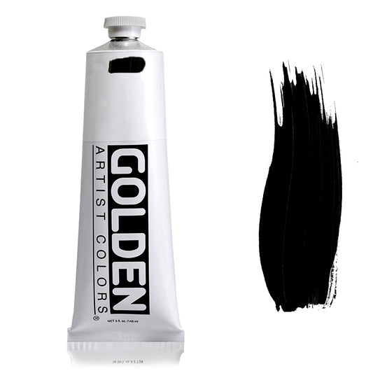 Golden Heavy Body Acrylic Bone Black 2oz ⚠️