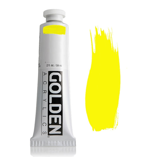Golden Heavy Body Acrylic Cadmium Yellow Light 2oz ⚠️