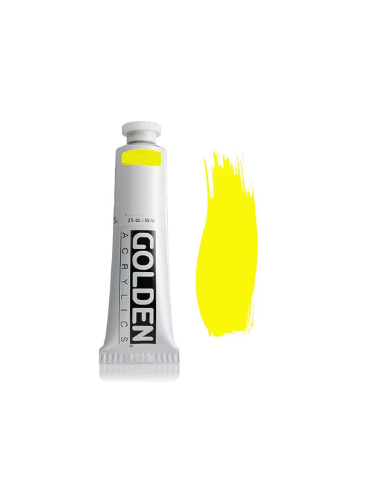 Golden Heavy Body Acrylic Cadmium Yellow Light 5oz ⚠️