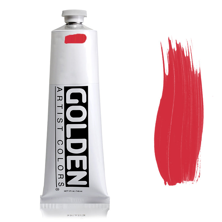 Golden Heavy Body Acrylic Cadmium Red Medium Hue 5oz