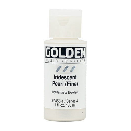 Golden Fluid Acrylic Iridescent Pearl 1oz