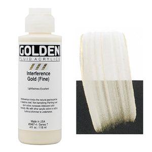 Golden Fluid Acyrlic Interference Gold 4oz