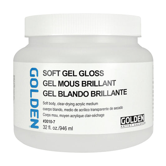 Golden Acrylic Soft Gel Gloss 32oz