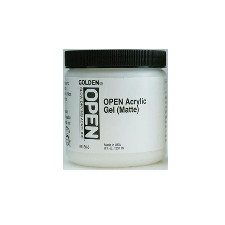 Golden Open Acrylic Gel Matte 8oz