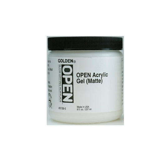 Golden Open Acrylic Gel Matte 8oz