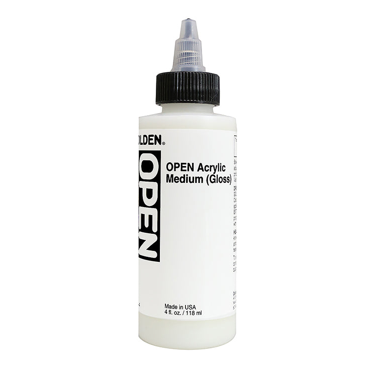 Golden Open Acrylic Medium Gloss 4oz