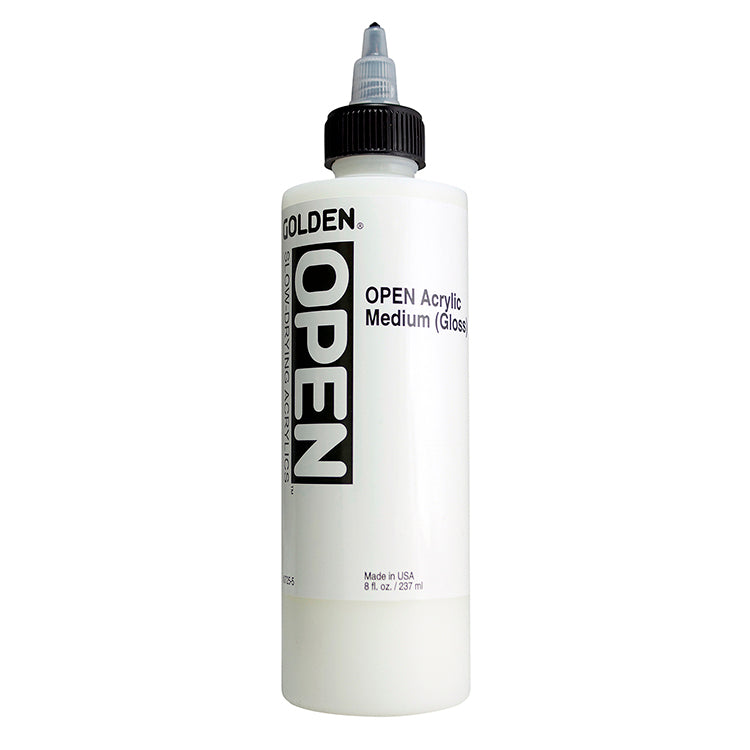 Golden Open Acrylic Medium Gloss 8oz