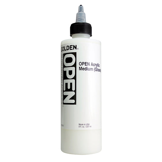 Golden Open Acrylic Medium Gloss 8oz