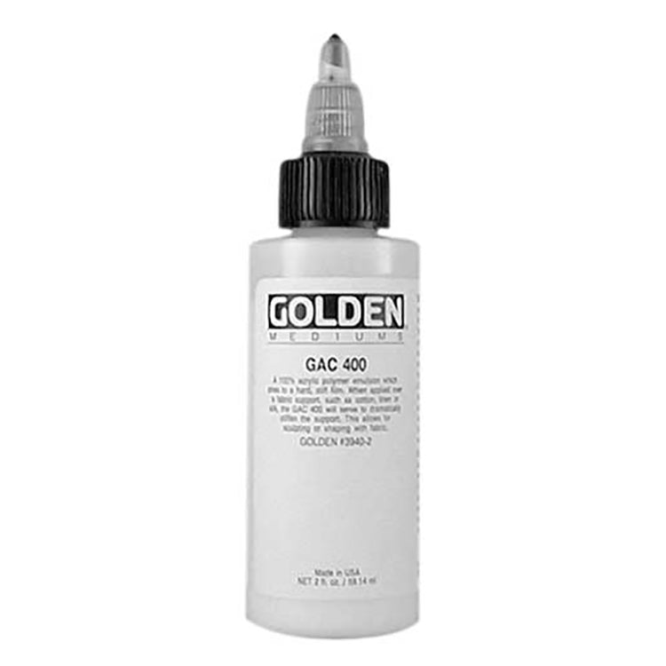 Golden GAC 400 Acrylic Polymer Fabric Stiffener 8oz