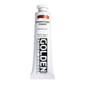 Golden Heavy Body Acrylic Iridescent Course Copper 2oz