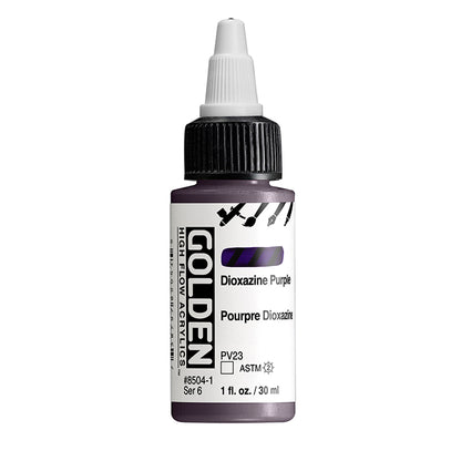 Golden High Flow Acrylic Dioxazine Purple 1oz