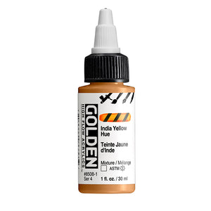 Golden High Flow Acrylic India Yellow Hue 1oz